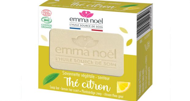 30 savonnettes éco-conçues parfum thé citron bio à tester