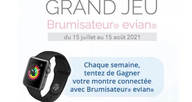 4 montres connectées Apple Watch Series 3 offertes