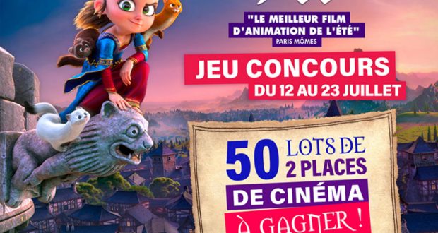 50 lots de 2 places de cinéma pour le film d'animation Pil offerts