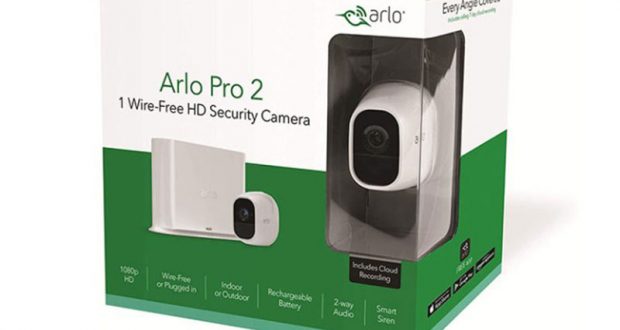 6 caméras de vidéo surveillance Arlo Pro 2 offertes