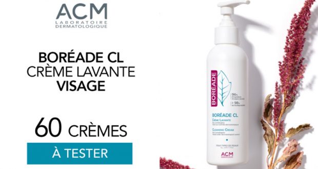 60 Crème Lavante visage Boréade CL à tester