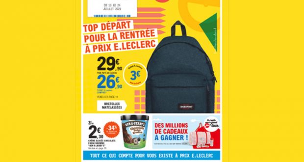 Catalogue E.Leclerc du 13 juillet au 24 juillet 2021