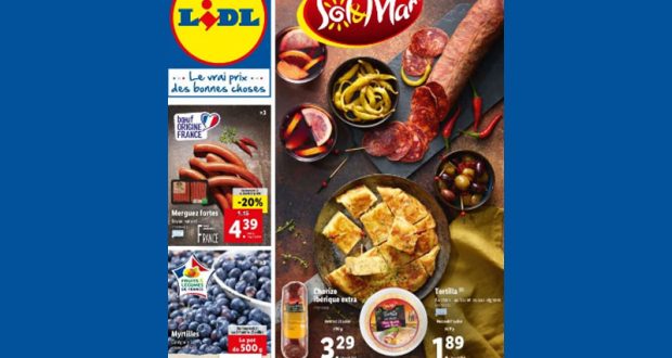 Catalogue Lidl du 21 juillet au 27 juillet 2020