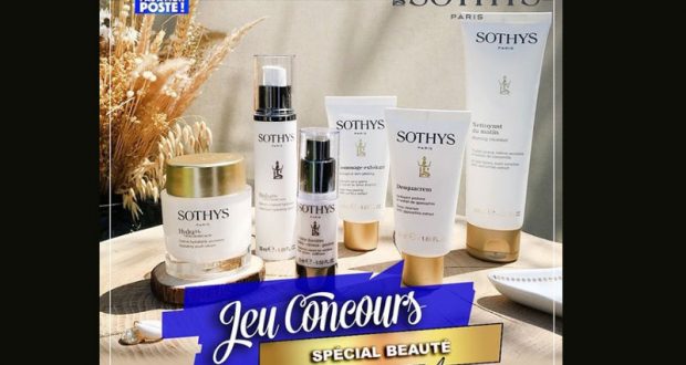 Coffret de 11 produits cosmétiques Sothys offert