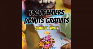 Distribution gratuite de 100 donut's