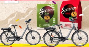 En jeu 4 vélos électriques de 1299 € et 50 coffrets café SENSEO