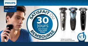 Offre d’Essai Philips Rasoir Satisfait ou 100% Remboursé