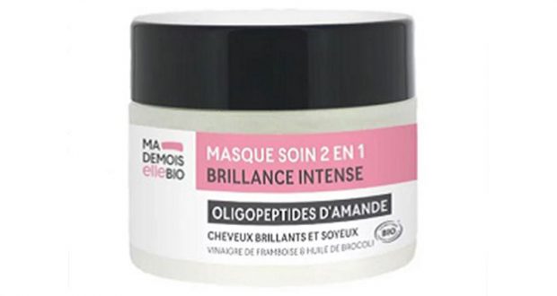 Testez Le masque soin 2 en 1 Brillance intense Mademoiselle bio