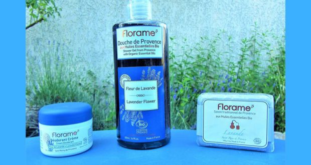 Un lot de 3 produits de soins Florame offert