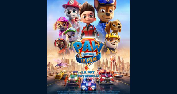 100 lots de 2 places de cinéma pour le film La Pat'Patrouille offerts