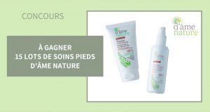 15 lots de 2 produits de soins d'Âme Nature offerts