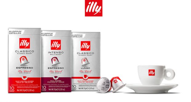 15000 gammes de Capsules à Café Espresso illy à tester