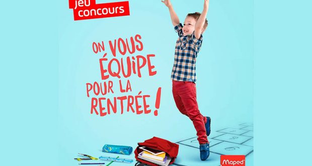 20 lots de fournitures scolaires Maped offerts