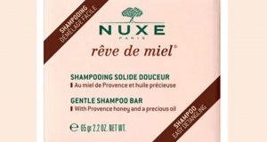 30 Shampooing Solide Douceur Rêve de Miel de NUXE à tester