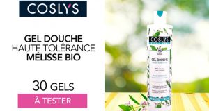 30 gel douche mélisse haute tolérance Coslys à tester