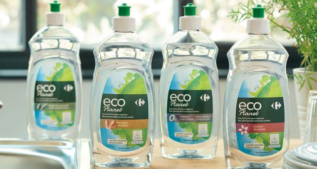 3500 liquides vaisselle Carrefour ECO PLANET à tester