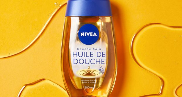 5 huiles de douche soin Nivea offertes