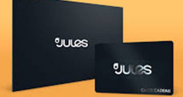 50 cartes cadeaux Jules de 50 euros offertes