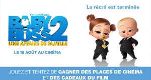 50 lots de 2 places de cinéma pour le film Baby Boss 2 offerts