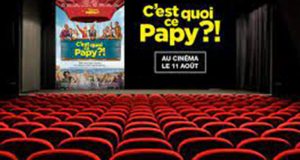 50 lots de 2 places de cinéma pour le film C’est quoi ce Papy !