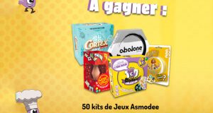 50 lots de 5 jeux de société offerts