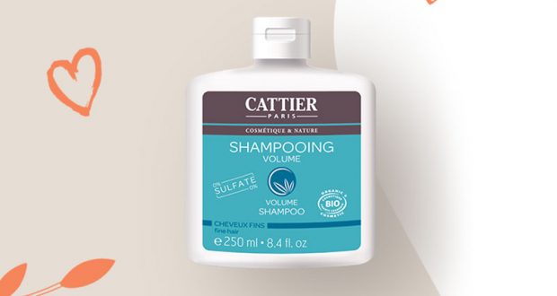 60 Shampooings volume sans sulfates Cattier à tester