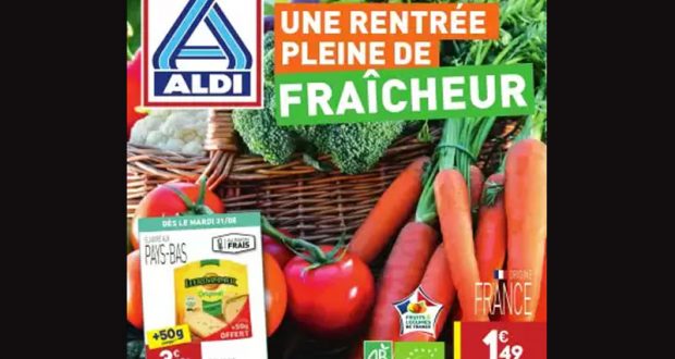 Catalogue Aldi du 31 août au 4 septembre 2021