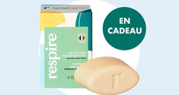 Nettoyant visage Respire En cadeau avec votre magazine ELLE