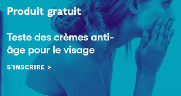 Testez des crèmes anti-âge pour le visage