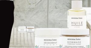 Un lot de 3 produits de soins Minima[liste] offert