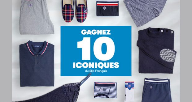 10 kits de 10 produits Le Slip Français offerts