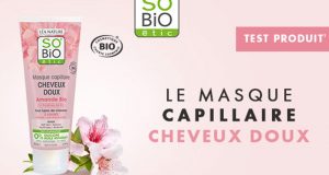 100 masque capillaire au Lait d’Amande So’Bio à tester