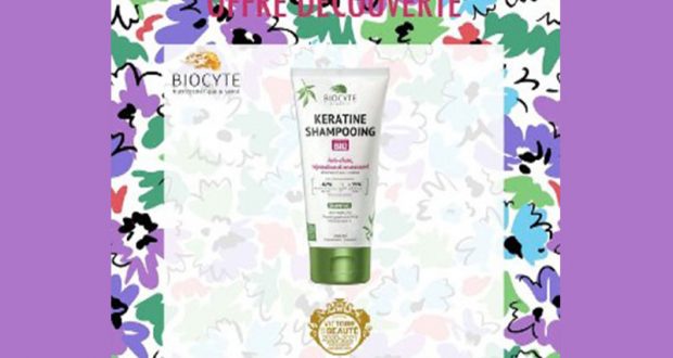 20 Keratine Shampooings de Biocyte offerts