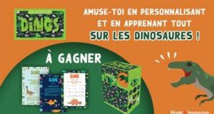 20 coffrets de jeux "100 Activités DINO" offerts