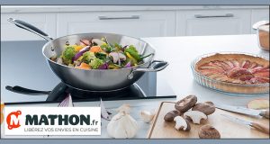 20 woks en inox Mathon offerts (valeur unitaire 70 euros)
