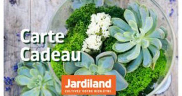 25 cartes cadeaux Jardiland de 50 euros offertes