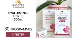 30 Hyaluronic Forte 300mg de Biocyte à tester