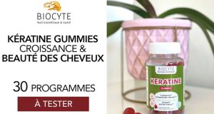 30 Kératine Gummies de Biocyte à tester