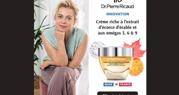 50 Crème riche à l’extrait d’écorce d’érable Dr.Pierre Ricaud à tester