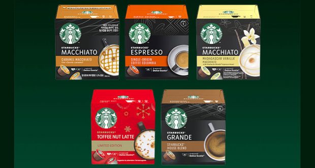 500 Gammes STARBUCKS by NESCAFÉ Dolce Gusto à tester