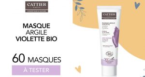 60 Masque à l'Argile Violette de Cattier à tester