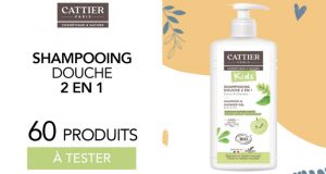 60 Shampooing Douche Kids 2 en 1 de Cattier à tester