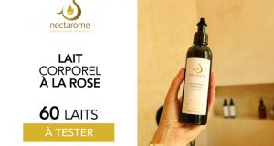 60 lait corporel à l'Argane et à la Rose Nectarome à tester