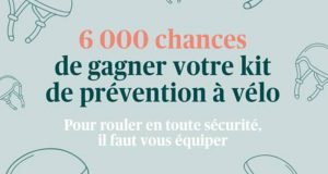 6000 kits de prévention à vélo offerts