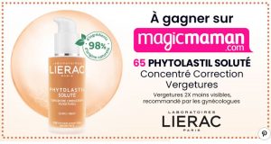 65 produits de soins Phytolastil Soluté de Lierac offerts