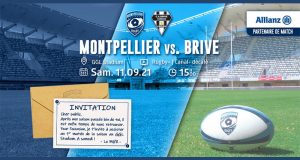 Billet gratuit pour le match Montpellier Hérault R CA Brive Corrèze