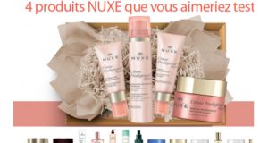 Un assortiment de 4 produits Nuxe offert