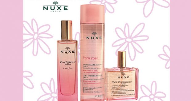 Un lot de 3 produits cosmétiques Nuxe offert