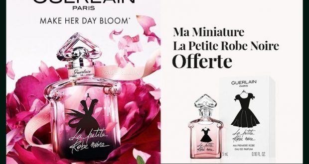 Une miniature de La Petite Robe noire Guerlain offerte