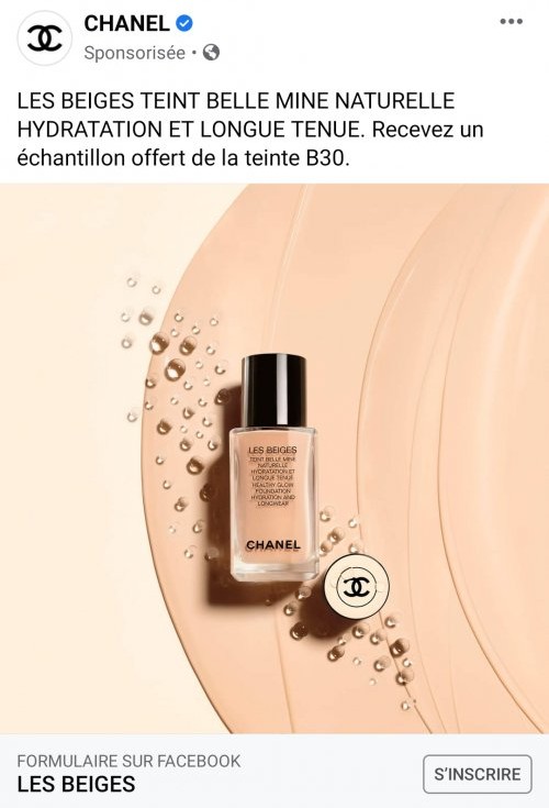 fond de teint Les Beiges de Chanel